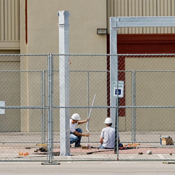 how much time can i lease the temporary fence for my work site or event in Wilmington Massachusetts